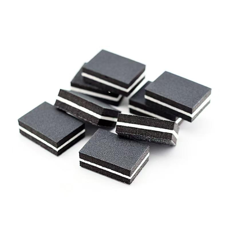 High Elastic Sponge Nail Buffer Block Mini Double Sided Sanding Nail File for Nail Shaping Polishing Manicure Supplies