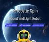 360° Rotating Electric Robot Toy with Lights & Music for Kids