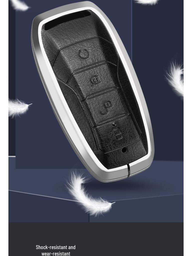 Full Coverage Key Case for BYD Tang, Song, Han, Qin PLUS, Yuan - New Key Shell and Buckle
