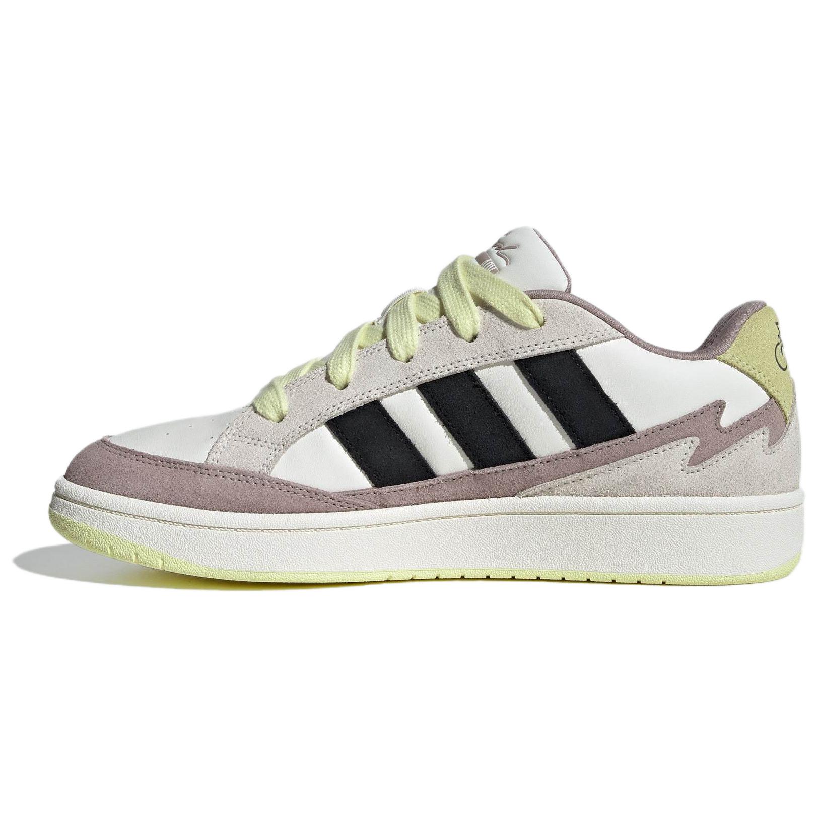 

Adidas Card Leather Comfortable Versatile Non-Slip Durable Low-Top Skate Shoes Unisex Skate Shoes White Black Purple JR0074 44⅔