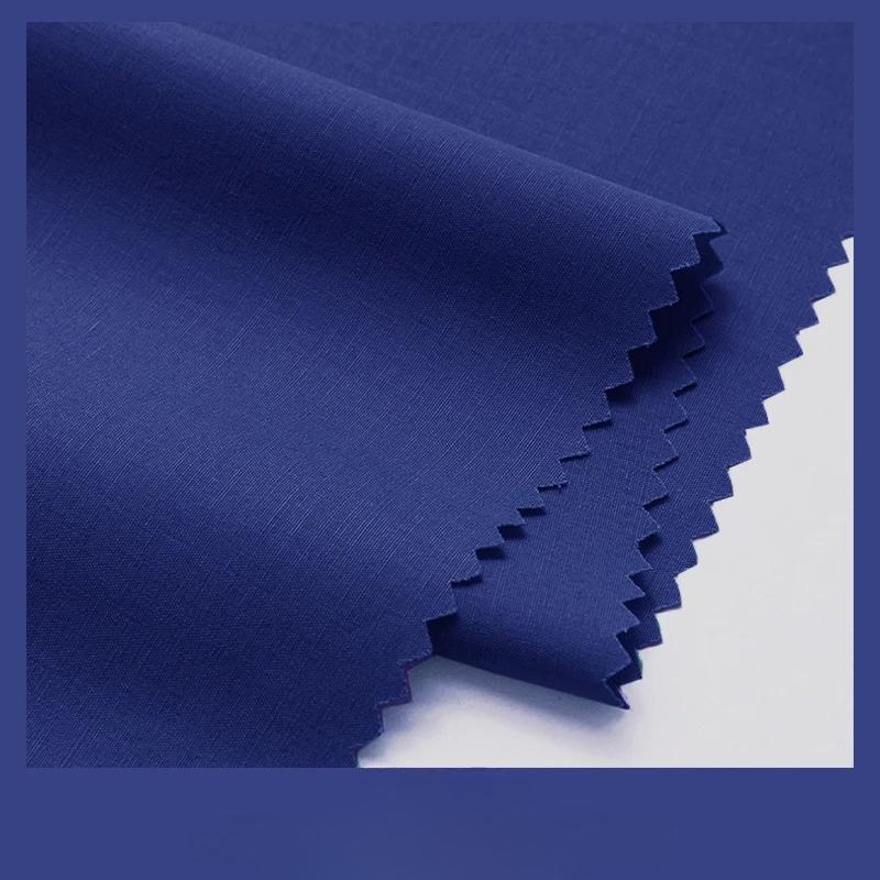 Plain Combed Cotton Fabric Poplin for Clothes Shirt Dresses Sewing High-grade Smooth Skirts Cloth Thin Anti-wrinkle