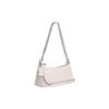New COACH Charlotte Grain Leather Shoulder Bag, Portable Crossbody Bag Women's White CL407-SVHA