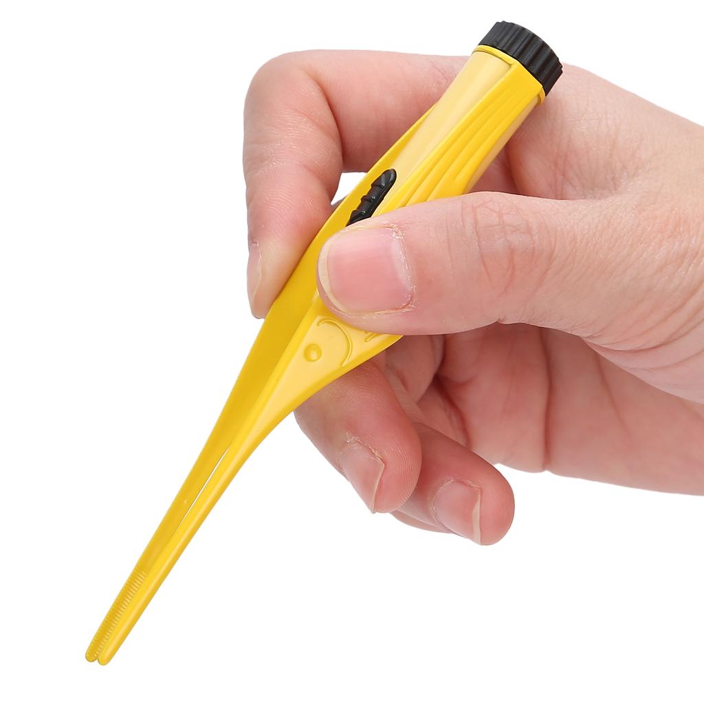 Wiederaufladbarer LED Leuchtender Ohrenlöffel Ohrpinzette Tragbares Ohrenschmalzentfernungs-Reinigungswerkzeug-Set