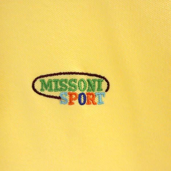 Missoni Long sleeve Polo shirt L yellow Kanoko fabric Men's Used