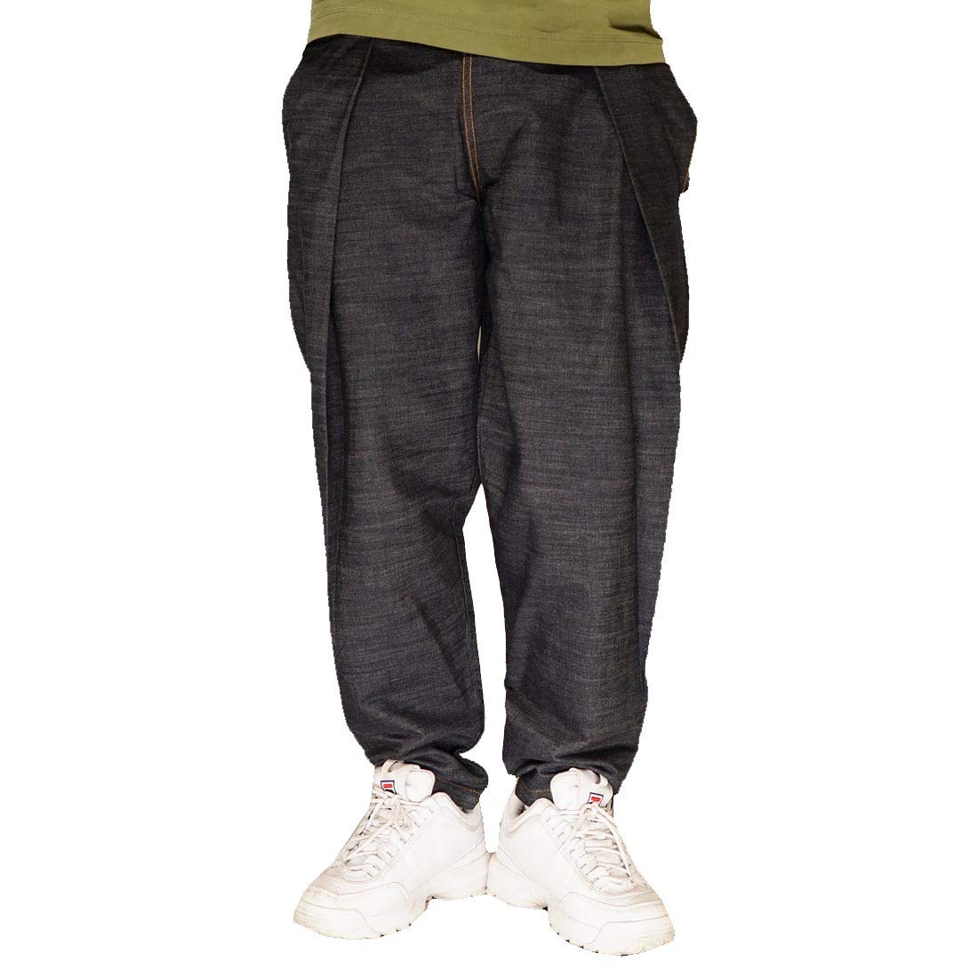 

Kojima Jeans Расслабленные джинсы-баллоны Сделано в одном джинсе, Япония, Унисекс, Стирка, LX-102-Индиго-M