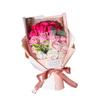 18 Růžová mýdlová kytice v dárkové krabici - Ideální na svátek Qixi, narozeniny nebo promoci