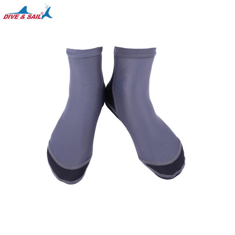 Unisex 1.5MM Neoprene Snorkeling Socks - Non-slip, Anti-scratch Beach & Diving Lycra Socks