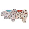 2025 Autumn Kids' Cartoon Pizza Hoodie & Pants Set - European Style, Full Print