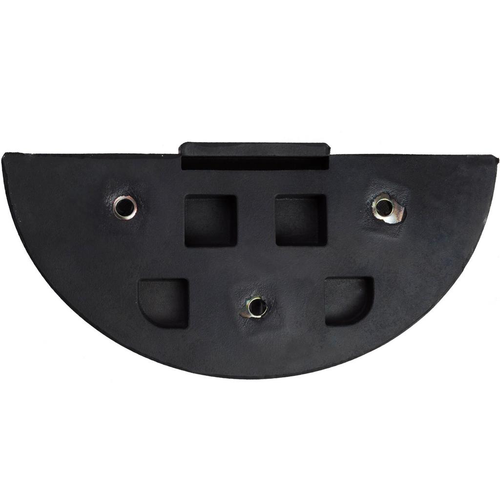 Rubber release ramp, extreme width 180x395x60mm