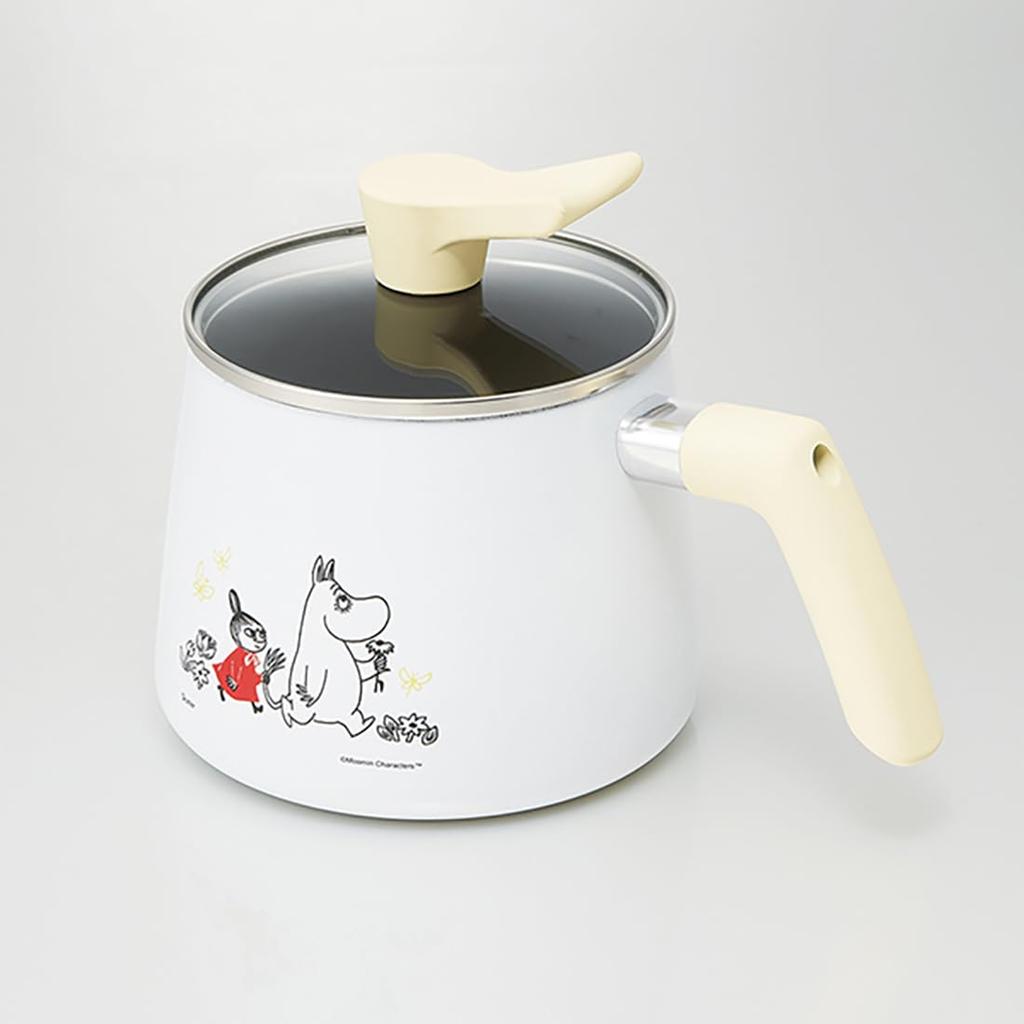 Skater Für Gas Reis Milch Tiefes Mumin Design ANMP2-A Mehrzwecktopf, 1,9 l, Herde, 7-in-1 Allzwecktopf, Kocher, Pfanne, Fritteuse, Kasserolle,