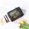 Mesh Makeup Bag, Large-capacity Transparent and Visible Cosmetics Storage Bag, Toiletry Bag, Portable Travel Storage Bag