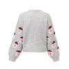 Cute Christmas Old Man Head Knit Pullover Sweater - 2026 Fashion