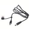 12V 3A Output USB Type C To DC5.5x2.1mm Charging Cord with Technology for Reliable Power To Fan Speakers Cameras