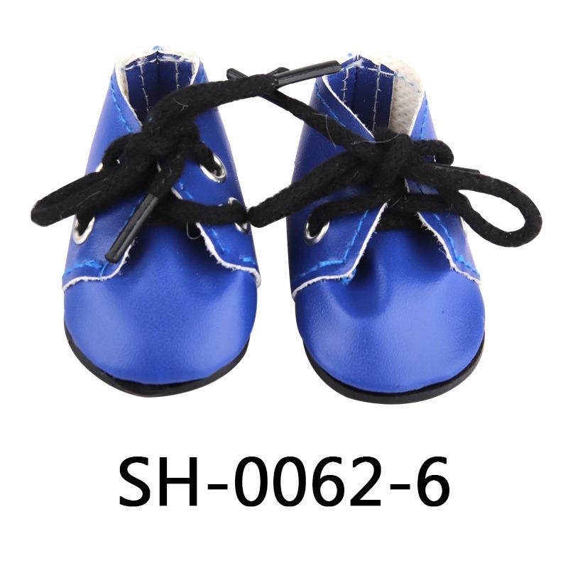 1 Pereche Pantofi Păpușă Pantofi PU cu Șireturi pentru Păpuși de 14 Inch Accesorii Jucării