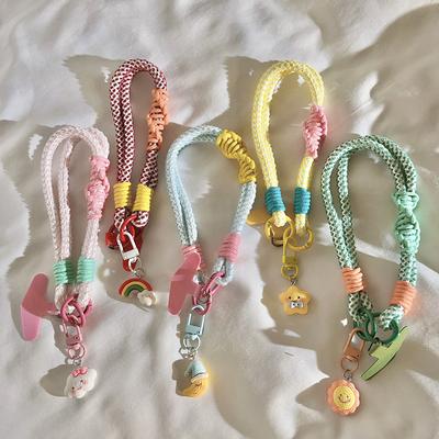 Trendy Cute 3D Smile Bow Cloud Charm - Universal Anti-Lost Lanyard for Phone Case/Chain/CCD/Keychain