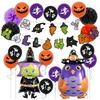 Halloween Geisterballon-Set mit Buchstabenbanner-Dekoration