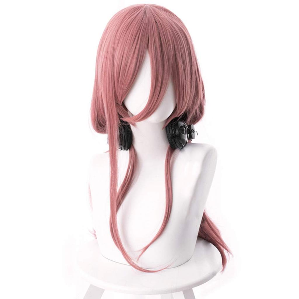 Pink Long for and Perfect for Cultural Photo and School Includes Wig Wig, Heat-Resistant, Cosplay, Costumes, Disguises, Halloween, Christmas,
