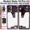 Per Xiaomi Redmi Note 10 Pro Max Telaio Centrale Supporto Cornice con Tasti Laterali Volume Cover Alloggiamento NFC