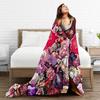 Soft Warm Blanket Airplane Travel VOX H-Hazbin Hotel Alastor Game Throw Blanket  Flannel Bedspread For Couch Bed Sofa Bed Cover