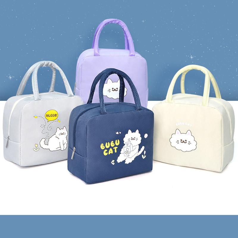 Fashionable Kids Lunch Tote Box Insulated Lunch Bag For School Picnic Outing