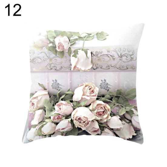 Είδη κρεβατιού κάλυμμα μαξιλαριού προστατευτικού μαξιλαριού Country Rose Square