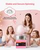 Electric Cotton Candy Machine, 1000W Commercial Floss Maker With Cover, Commercial Cotton Candy Machine w/Stainless Steel Bowl & Sugar Scoop, Ideal