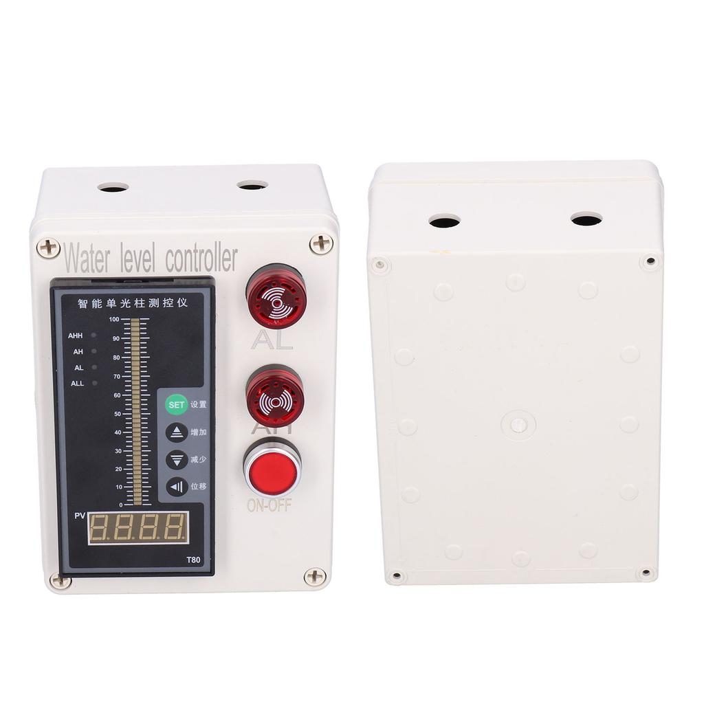 ALS136 Liquid Level Indicator Tank Water Level Controller Instrument with Alarm AC 200V
