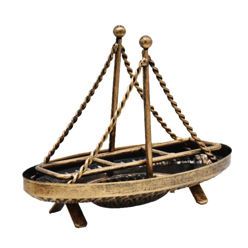 

Vintage sailboat Table Tissue Holder Napkin Rack Stand Metal Art Craft Home Decoration Hotel Restaurant Desktop Cafe Ornaments