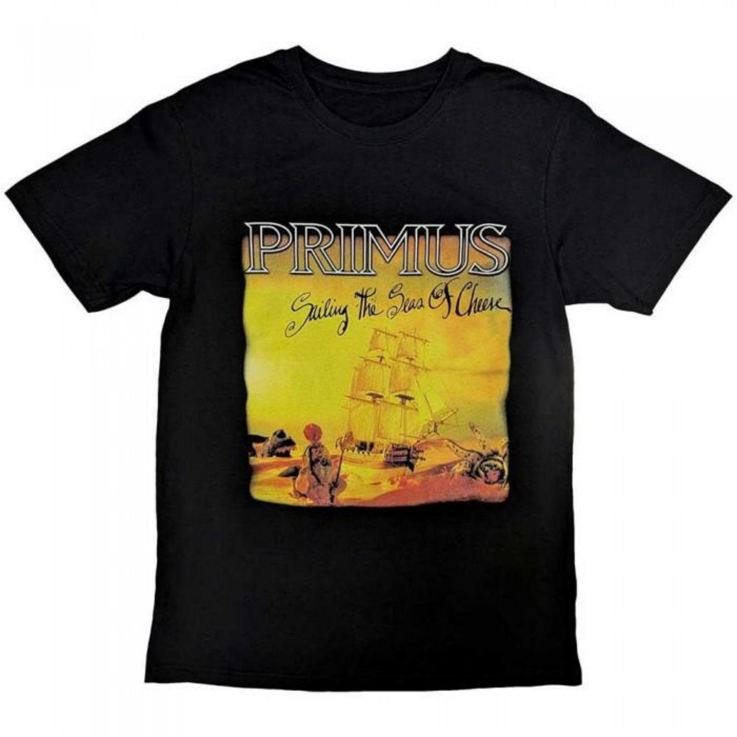 Primus Unisex Adult Sailing The Seas Of Cheese T-Shirt S чёрный