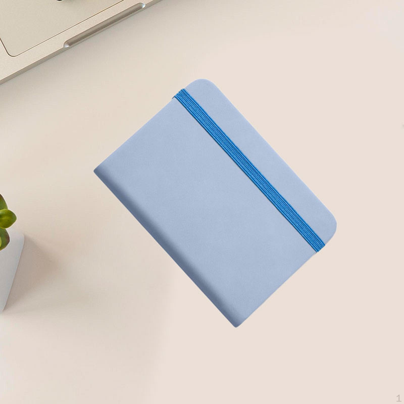 

Карманный блокнот A7 4,33x2,95 дюйма в подарок, 100 листов, небольшой ежедневный блокнот, линованный блокнот для