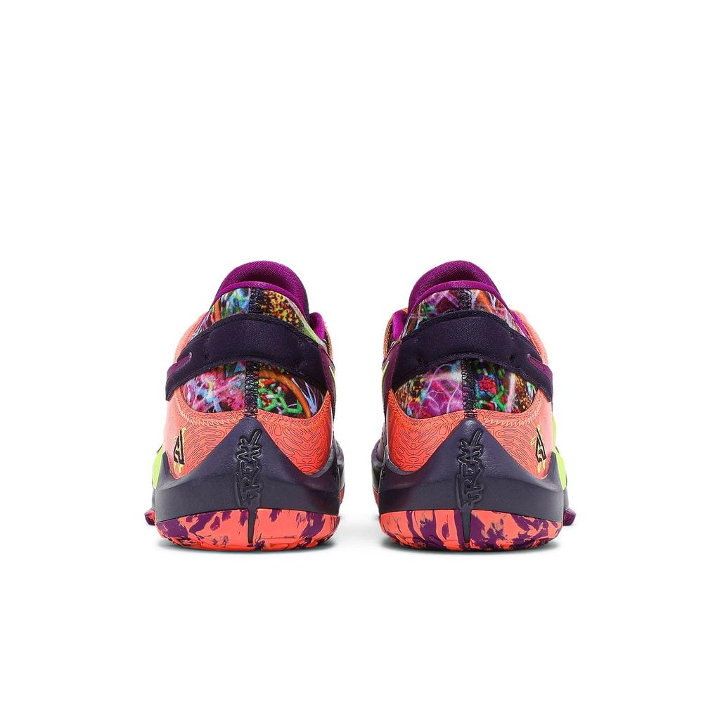 Nike Zoom Freak 2 'Bright Mango' (Unisex) Bright Mango / Volt / Grand Purple / Red Plum Basketball Shoes CW3162 800