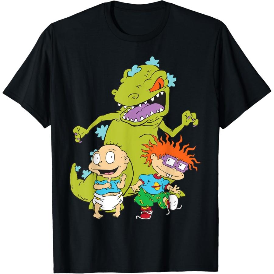 Футболка Nickelodeon с Томми, Чаки и Рептаром XXXXXL чёрный