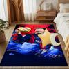 Messi Football Celebration Rug Game Carpet, Floor Mat for Bedroom Living Room Entryway Rug, Home Decor Idea Gift for Christmas birthday
