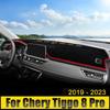 Car For Chery Tiggo 8 Pro      Dashboard Cover Avoid Light Pad Anti-UV Carpets Non-Slip Mat Accessories