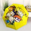 Rugrats Babies Automatic Umbrella - Foldable with 8 Iron Ribs, Portable for Outdoor, Gift, Outdoor Umbrell, Playful Accessory, Durable High