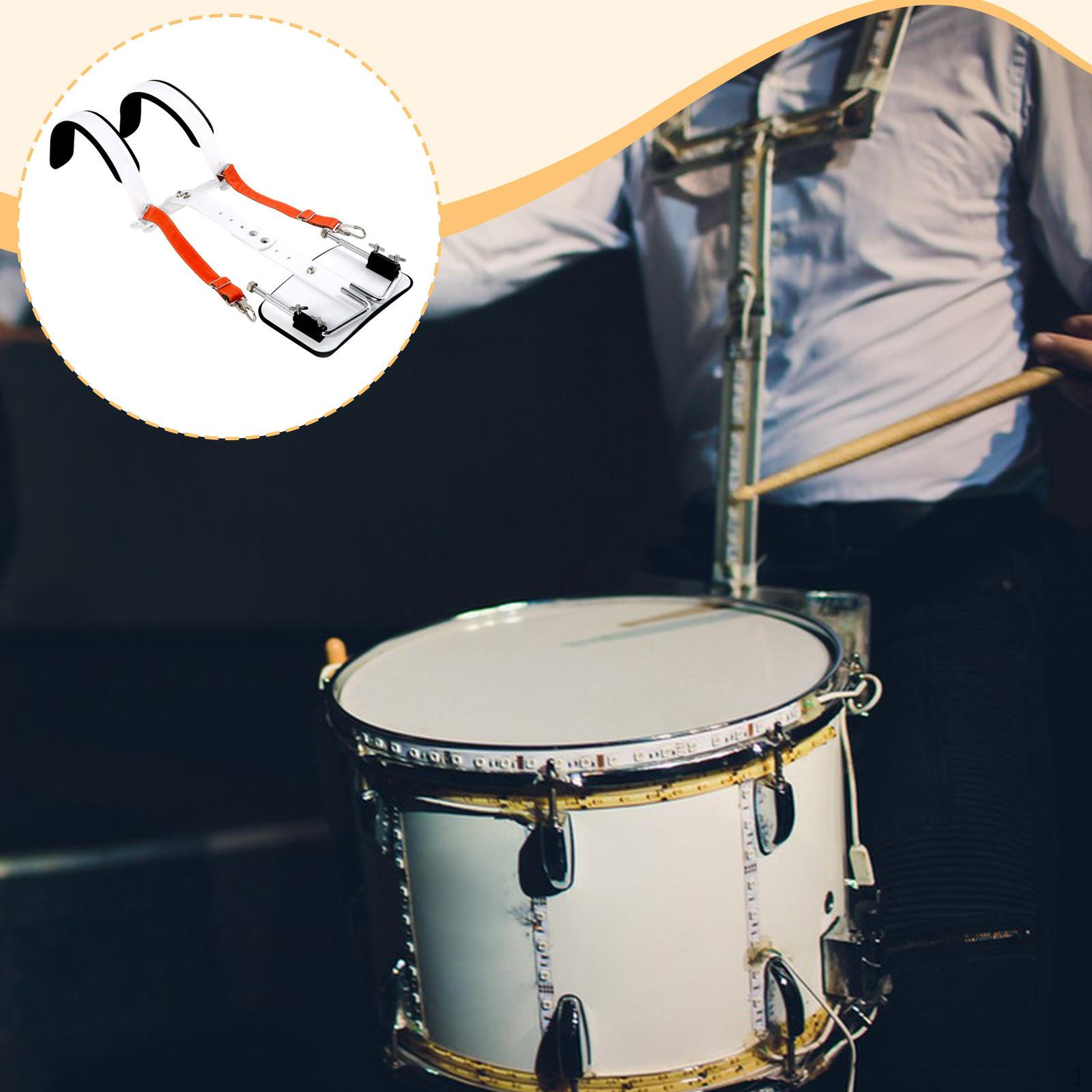 

Snare Drum Carrier Accessories Attachment Easy to Install Percussion Instrument Belt Bass for Big Drum