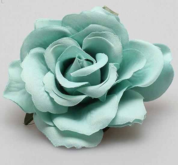 Bohemian Rose Lace Hair Clip and Brooch - Artificial Flower Accessory