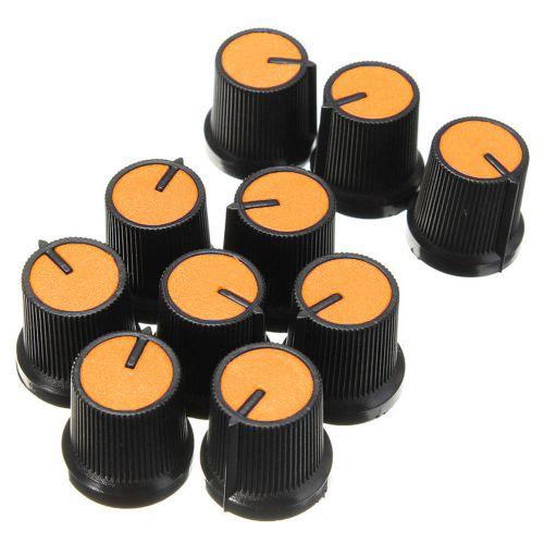10PCS/lot WH148 Potentiometer knob Cap AG2 Plastic Knob For Diameter 6mm Knob Plum Handle