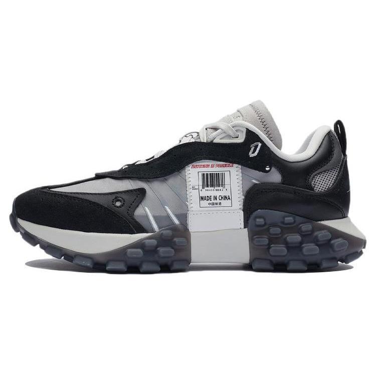 Li-Ning Overload 21FW Fashion Show  Black Grey  Men s ARYR025-4 EU 44⅓