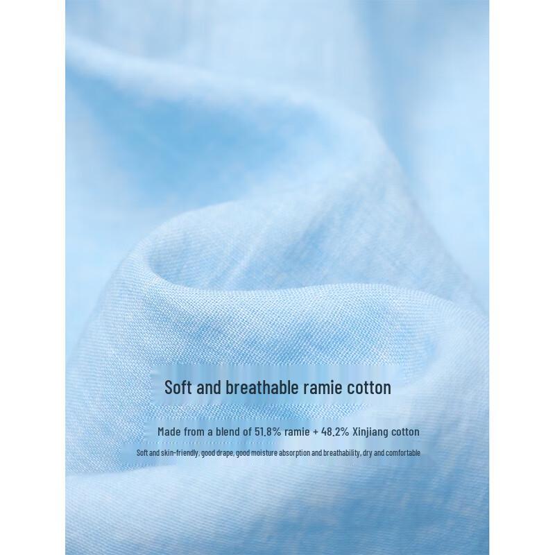 INMAN French Tie-Waist Puff Sleeve Ramie Cotton Dress