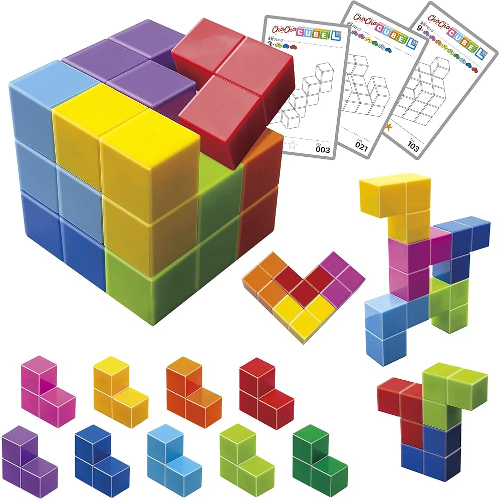 Masudaya Corporation Chachakube L Educational Toy Brain Training for Ages 3 and Up