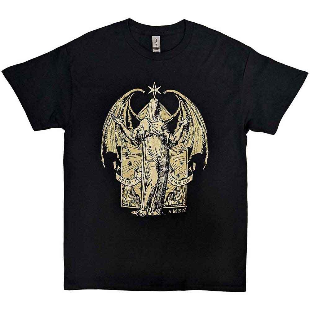 Bring Me The Horizon Angel Amen T-Shirt Black New Unisex T-Shirt XL