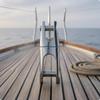 Pin-Fastened Anchor Connector Polished Hinged Silver