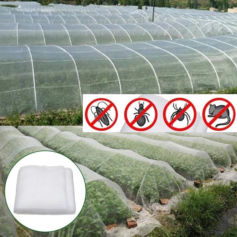 Garden Netting Pest Barrier Fine Bug Netting for Garden Protection Row Cover Greenhouse Mosquito Net Protecting Plants Fruits