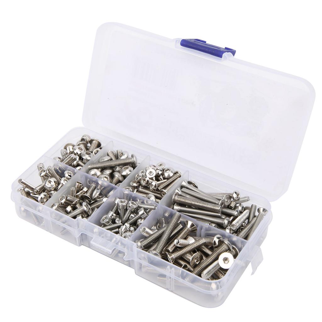 RC Car Stainless Steel Screws Box Set Accessory for Traxxas Maxx 1 10 Remote Control Car