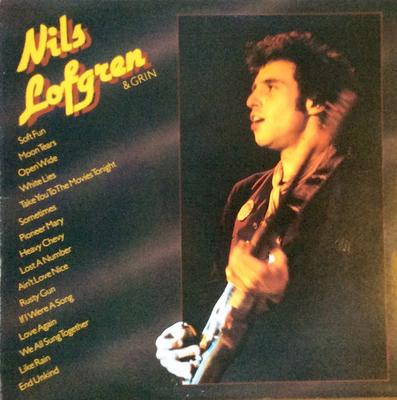LP Record GRIN  Nils Lofgren  Grin CBS31770 CBS 1979 UK Rock Used