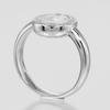 Chopard Happy Diamond Ring K18 White Gold/diamond #4.5(US Size) 6.2g Women Used