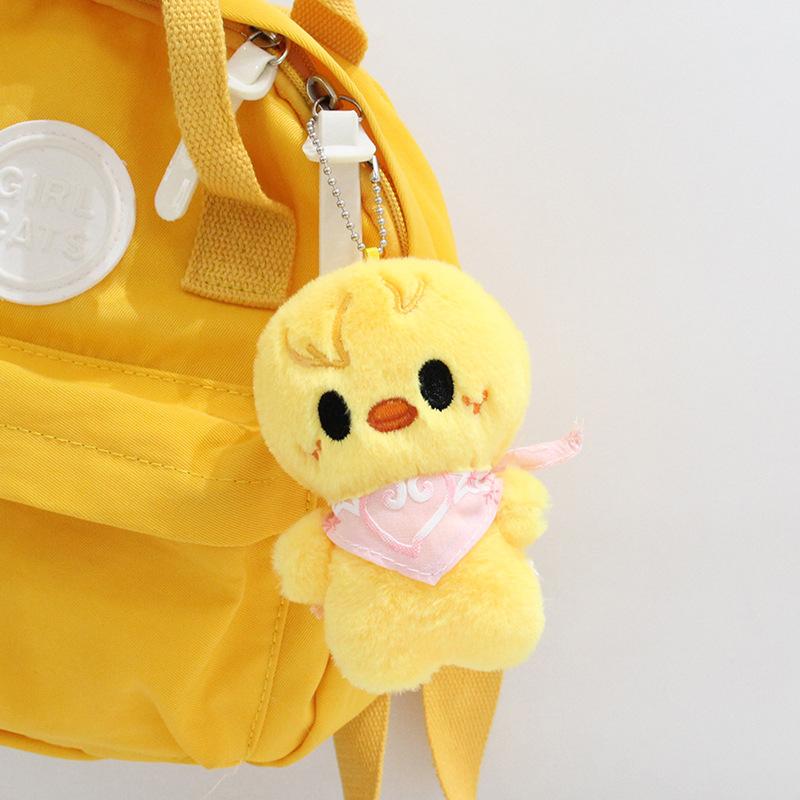 Magic School Wolf Plush Keychain With Cloak Cute Stuffed Animal Doll Birthday Gift For Kids