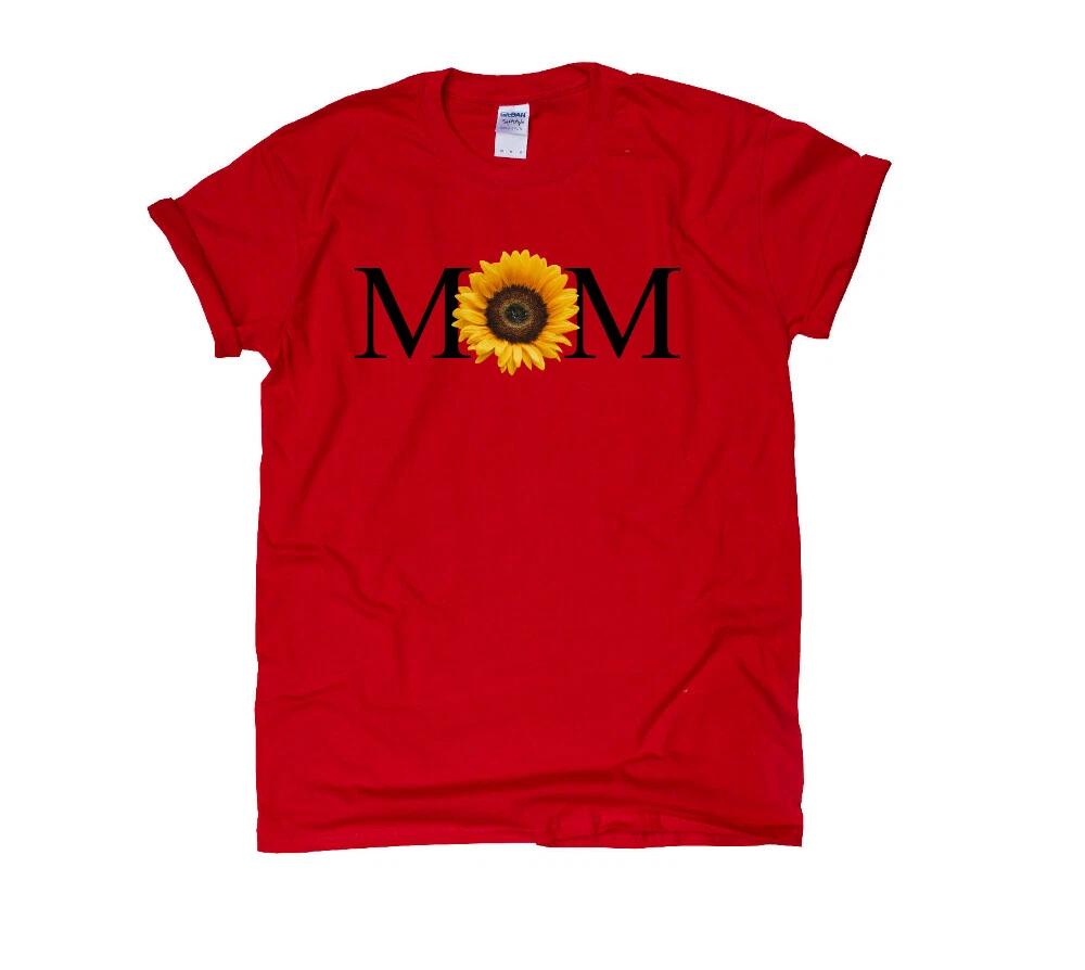 Mom Flower Lovely Cute Women T-shirt Great Mother s Day Gift For Grandma Mother XL