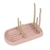 Baby Milk Bottle Drying Rack Plastic Draining Cup Dryer Foldable Holder Tray